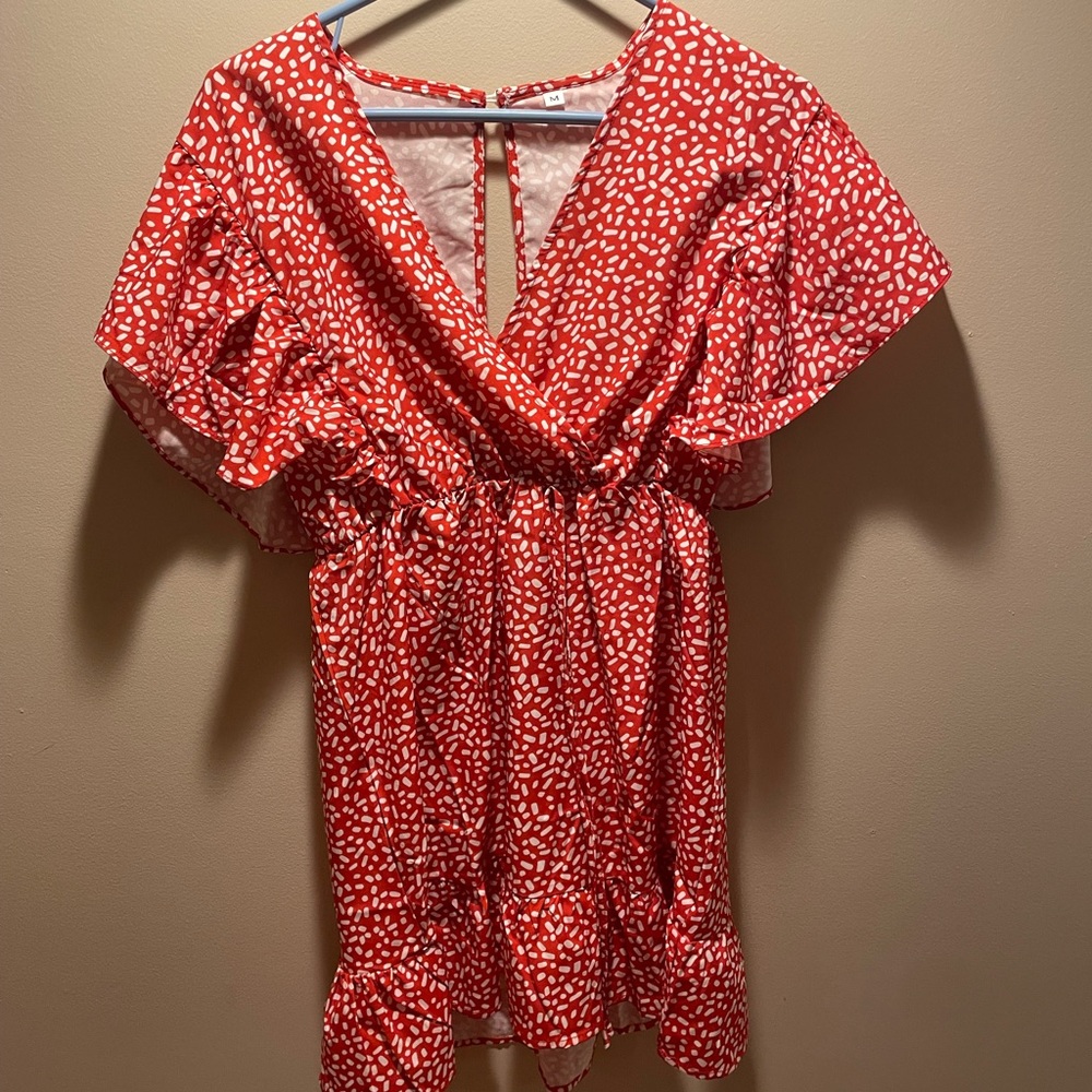 SHEIN polka dot dress